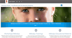 Desktop Screenshot of melodys.org